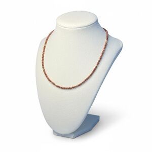 Faceted Goldstone Necklace